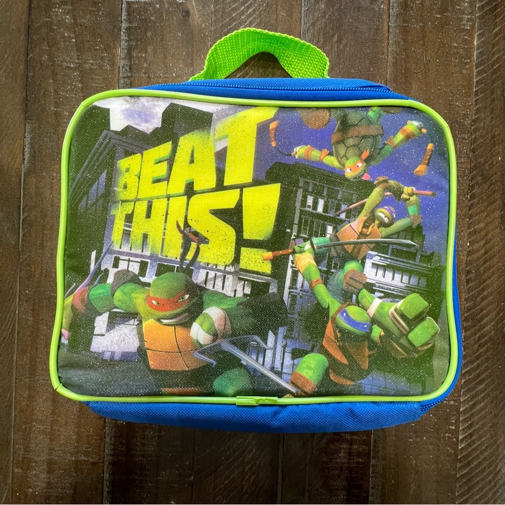 Teenage Mutant Ninja Turtles Lunch Bag Insulated School 2015 TMNT